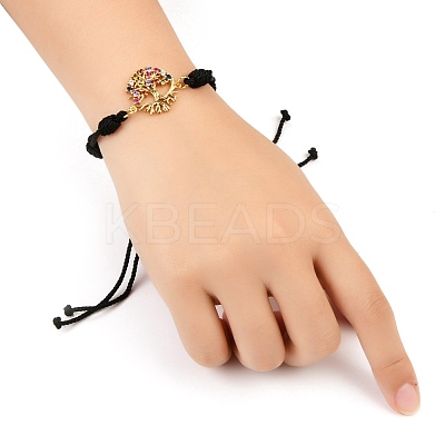 Adjustable Braided Nylon Cord Bracelet Making AJEW-JB00758-1