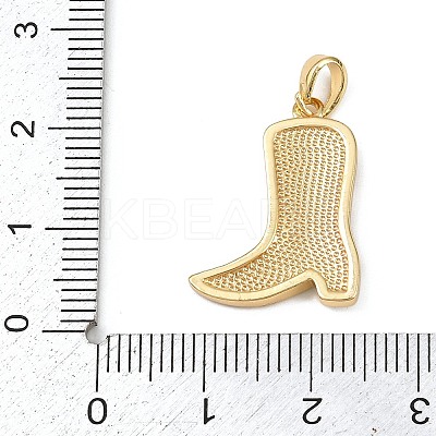 Christmas Brass Enamel Pendants LS-KK-K413-03G-1