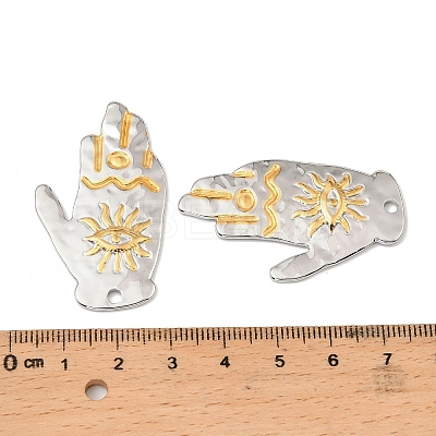 304 Stainless Steel Pendants STAS-T068-60GP-1