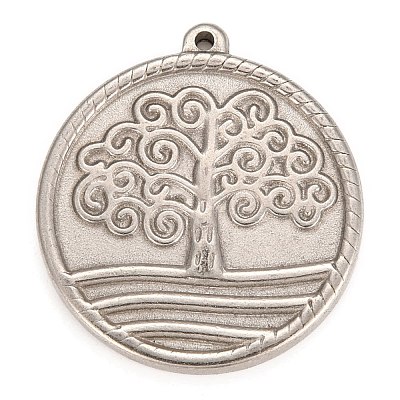 Non-Tarnish 304 Stainless Steel Pendants STAS-Z016-17P-1