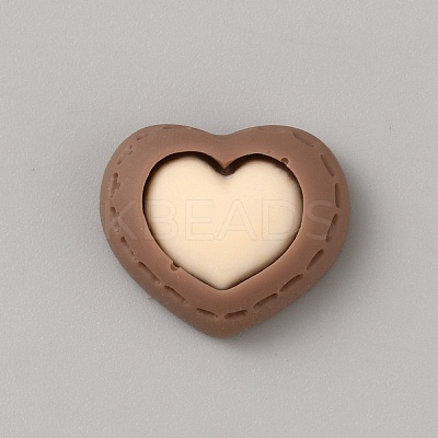 Opaque Resin Imitation Food Cabochons CRES-CJC0020-03C-05-1