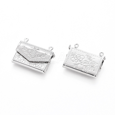 Brass Locket Pendants LS-X-KK-G386-11P-1