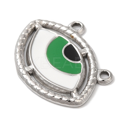304 Stainless Steel Enamel Pendants STAS-B067-01P-01-1