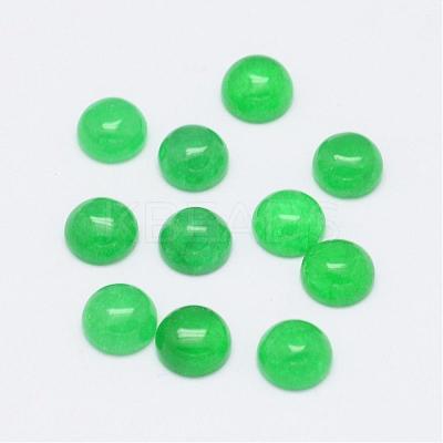 Natural Malaysia Jade Cabochons G-F311-01-6mm-1