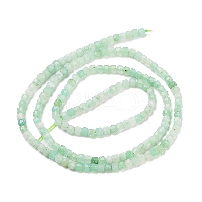 Natural Chrysoprase Beads Stands G-H042-B30-01-1