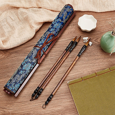 Chinese Calligraphy Brushes Pen AJEW-PH0004-40-1