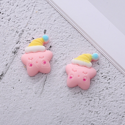 Opaque Resin Cabochons OHAR-PW0001-477A-01-1
