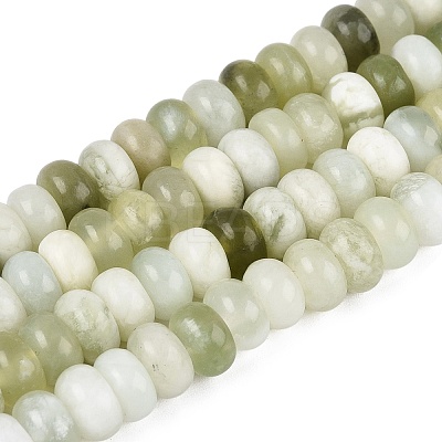 Natural Xiuyan Jade Beads Strands G-N367-02A-05-1