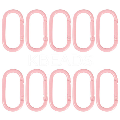 10Pcs Alloy Spring Gate Rings FIND-TA0009-25D-1
