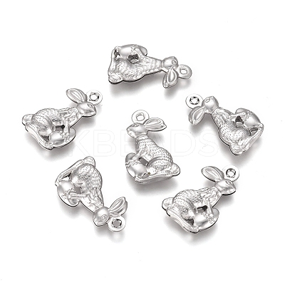 Tarnish Resistant Easter 304 Stainless Steel Pendants LS-STAS-I138-02P-1