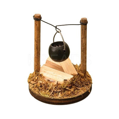 Dollhouse Simulation Firewood Hanging Furnace PW-WGE9AC2-01-1
