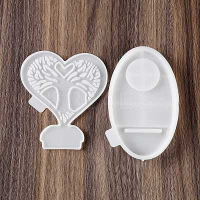 Heart Candle Holder DIY Silicone Molds SIL-F007-12B-1