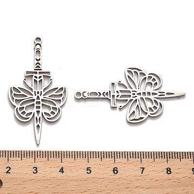 Non-Tarnish 304 Stainless Steel Pendants STAS-B054-05P-1