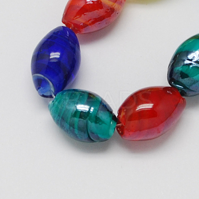 Handmade Lampwork Beads LAMP-S003-5-1