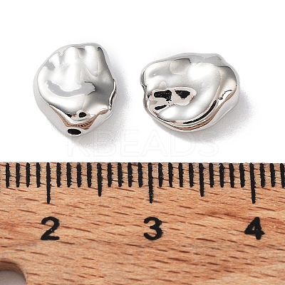 Rack Plating Alloy Beads PALLOY-Q458-22P-1