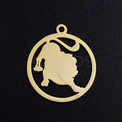 201 Stainless Steel Pendants STAS-S105-JN363-5-1