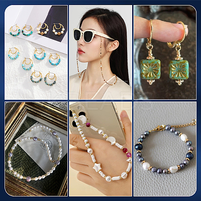 120Pcs 15 Styles Zinc Alloy Spacer Beads FIND-GA0004-65-1