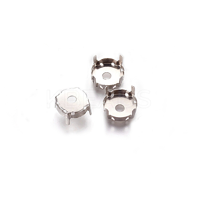 Non-Tarnish Stainless Steel Sew on Prong Settings X-STAS-L229-05A-1