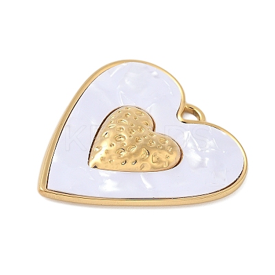 Opaque Acrylic Pendants STAS-P404-12G-01-1