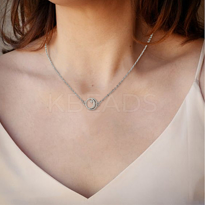 12Pcs 4 Styles 304 Stainless Steel Cable Chain Necklace Making STAS-SC0010-23P-1