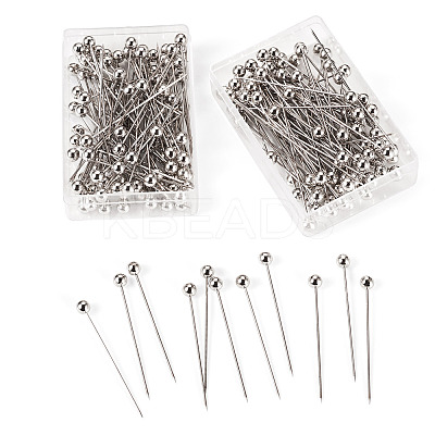 2 Sets Stainless Steel Ball Positioning Head Pins FIND-TA0009-26P-1