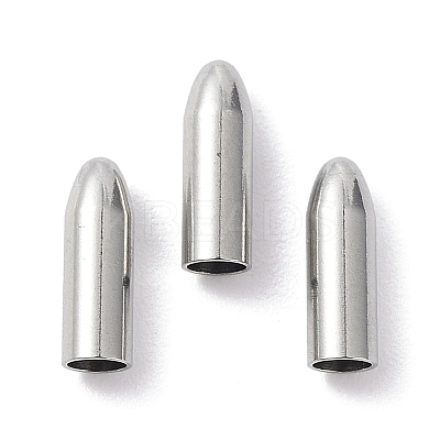 Non-Tarnish 304 Stainless Steel Cord Ends STAS-K146-091-01A-1