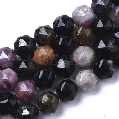 Natural Tourmaline Beads Strands G-N327-03B-04-1