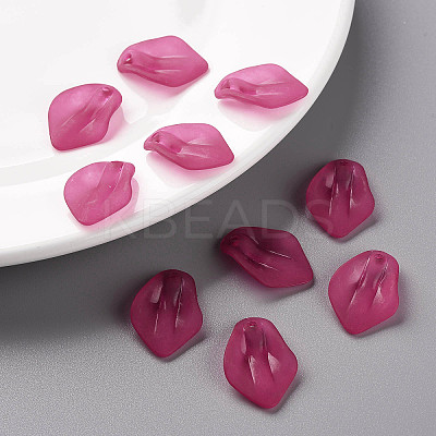 Transparent Frosted Acrylic Pendants MACR-S371-03A-706-1