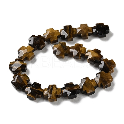 Natural Tiger Eye Beads Strands G-K357-C04-01-1