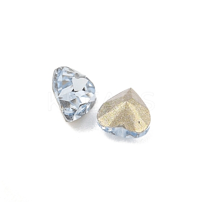 Glass Rhinestone Cabochons RGLA-L029-16B-211-1