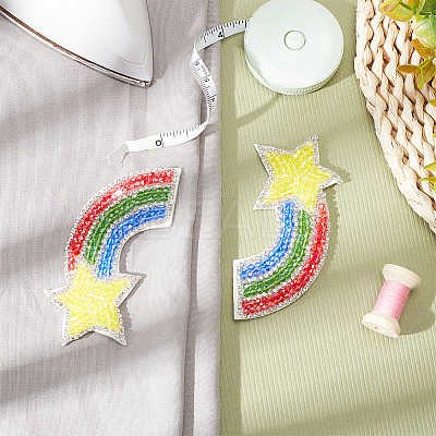 Glass Rhinestone Garment Accessores PATC-WH0001-15-1