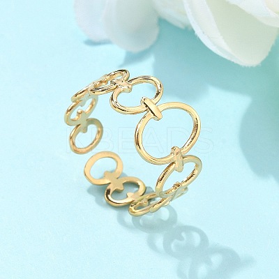 Tarnish Resistant 304 Stainless Steel Finger Rings RJEW-L102-05-1