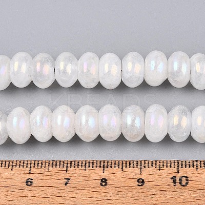 Electroplate Natural Quartz Crystal Beads Strands G-T144-37-1