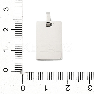 304 Stainless Steel Stamping Blank Tag Pendants STAS-Z126-03P-01-1