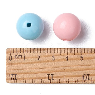 Opaque Acrylic Beads MACR-S370-C20mm-M1-1