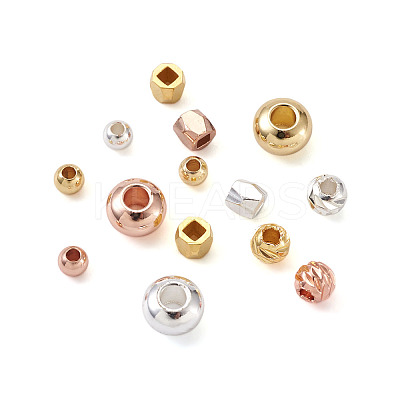 Brass Spacer Beads KK-KS0001-13-1