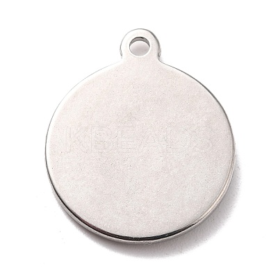 Non-Tarnish 304 Stainless Steel Pendants STAS-B024-28P-1