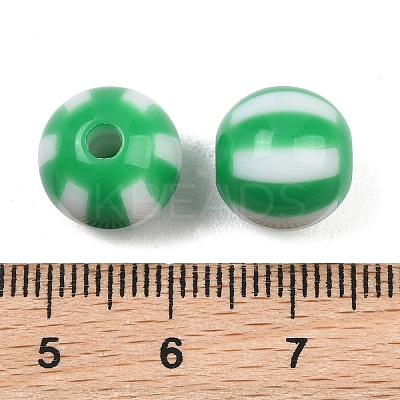 Opaque Acrylic Beads OACR-D314-07J-1