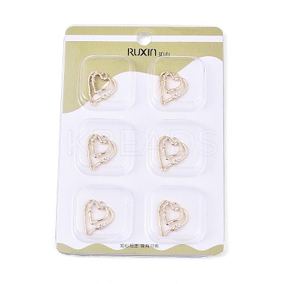 Brass Micro Pave Cubic Zirconia Pendants KK-T073-35G-1