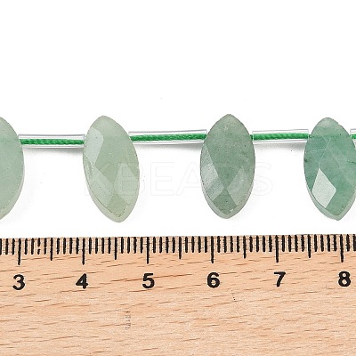 Natural Green Aventurine Beads Strands G-P607-A04-01-1