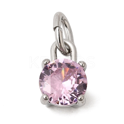 Birthdaystone Theme October 304 Stainless Steel Charms STAS-B128-60P-10-1