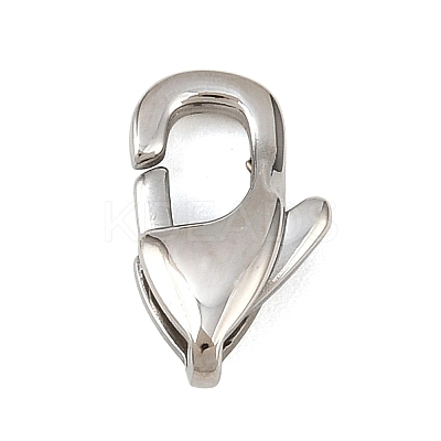 316 Stainless Steel Lobster Claw Clasps LS-STAS-C154-02E-P-1