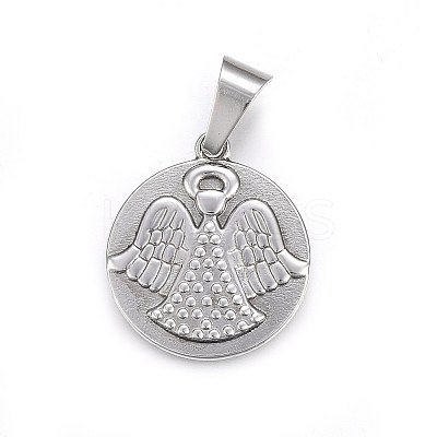 Non-Tarnish 304 Stainless Steel Pendants LS-STAS-P211-23P-1