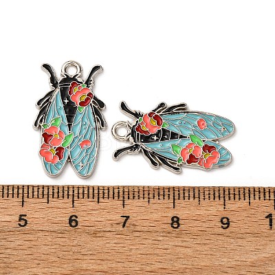 Alloy Enamel Pendants X1-FIND-H051-01C-P-1