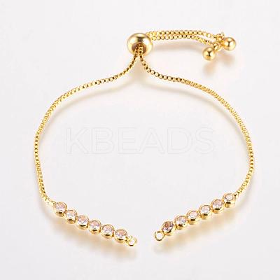 Brass Chain Bracelet Making MAK-P007-03-03G-1