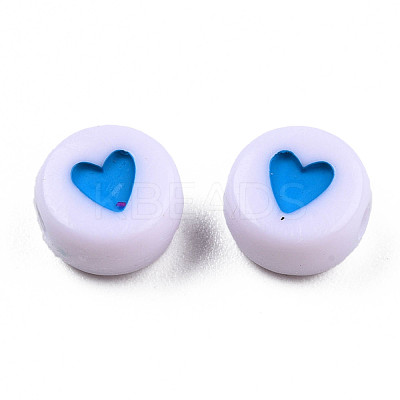 Opaque Acrylic Beads MACR-N008-57H-1
