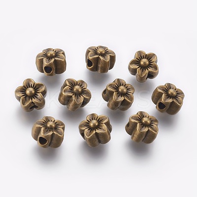 Tibetan Style Alloy Beads X-MPDL-5452-AB-LF-1