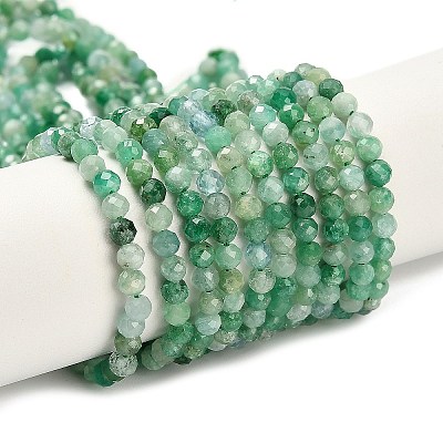 Natural Emerald Beads Strands G-Z106-A02-3mm-1
