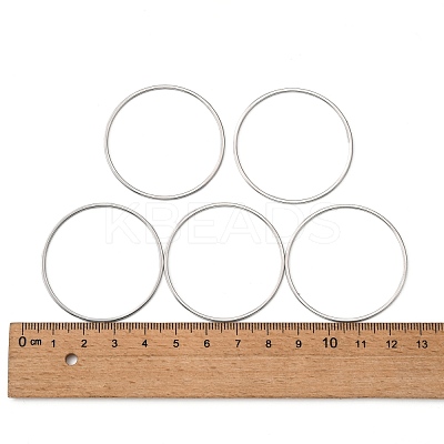 Tarnish Resistant 304 Stainless Steel Linking Ring STAS-T047-15C-1