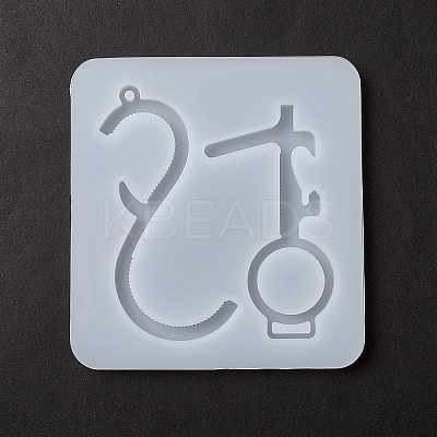 Key Shape DIY Pendant Silicone Molds LS-DIY-F114-16-1